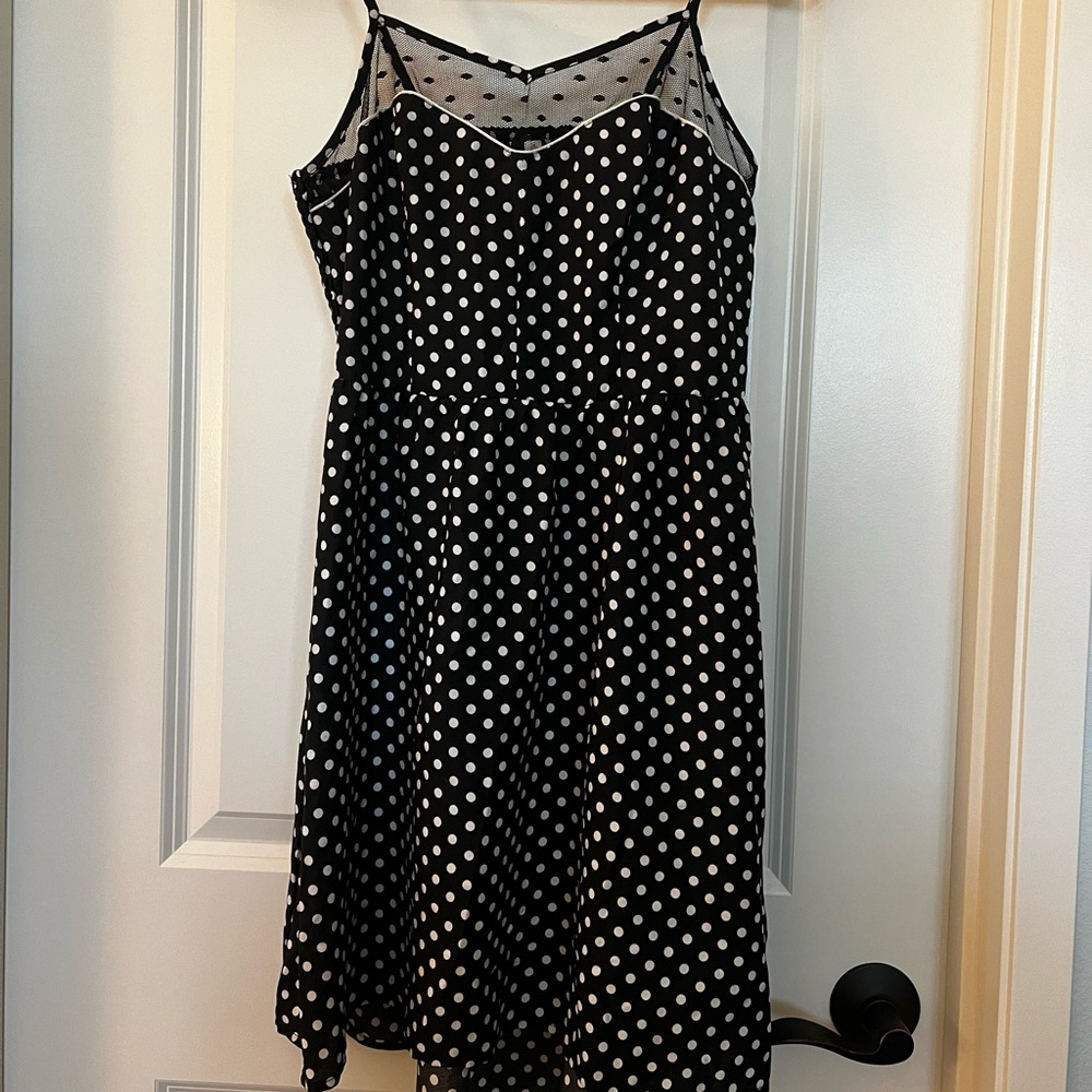 Xhilaration Polka Dot Dress